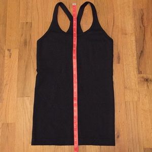 Lululemon Black Ebb To Street Tank